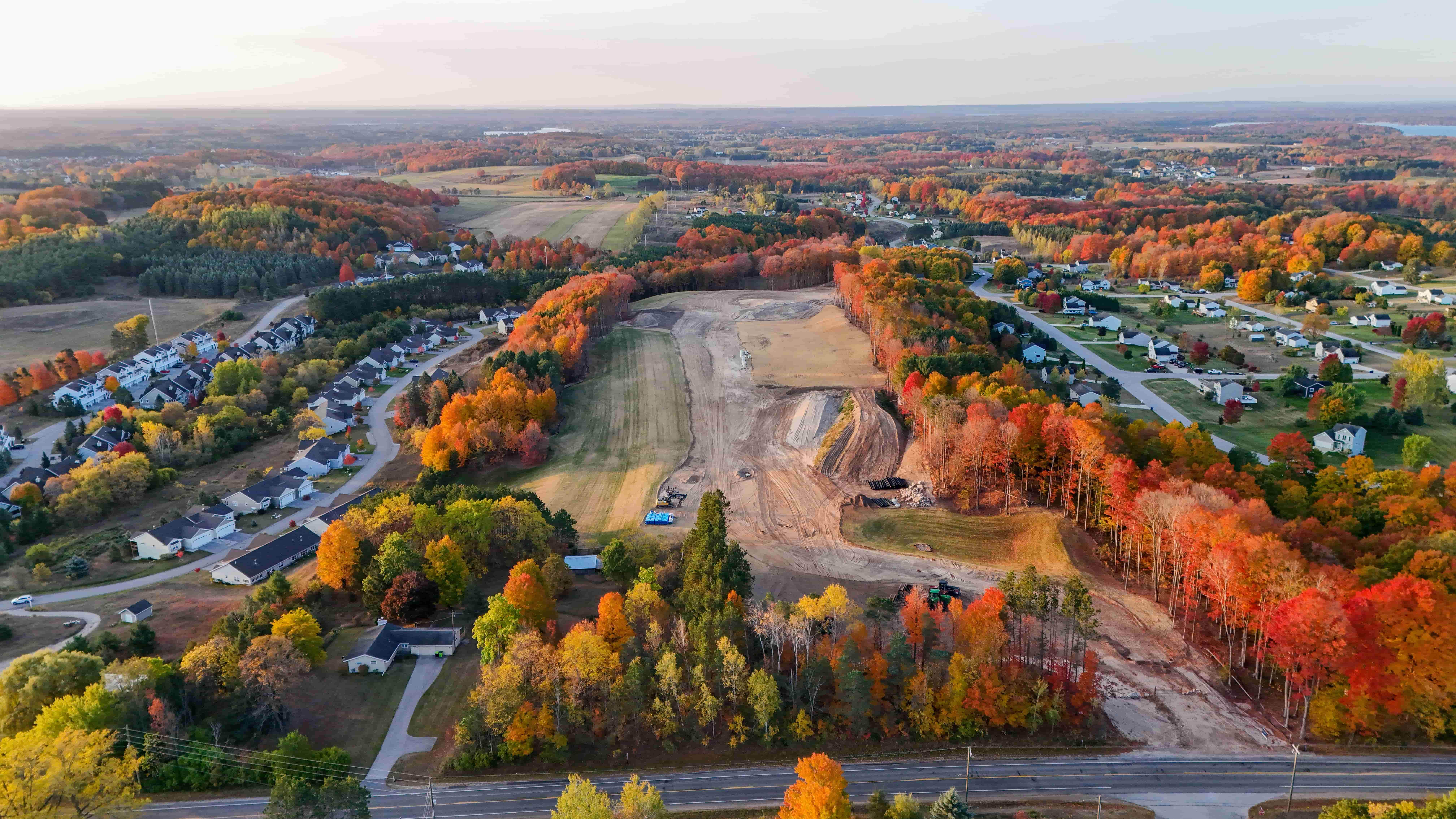 Brook Valley future development in Long Lake Township