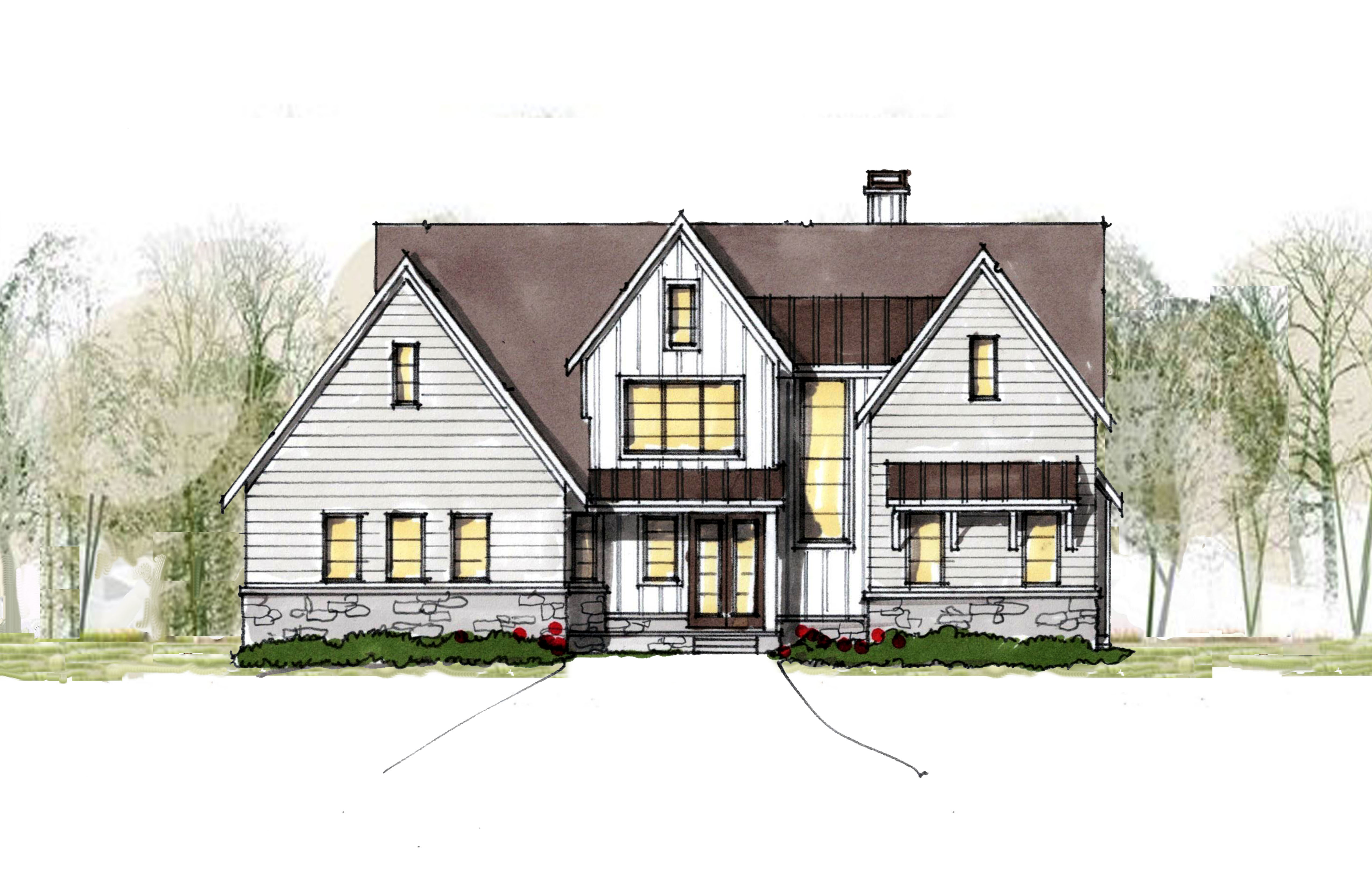 15652 Waters Edge Drive — Unit 13 front elevation