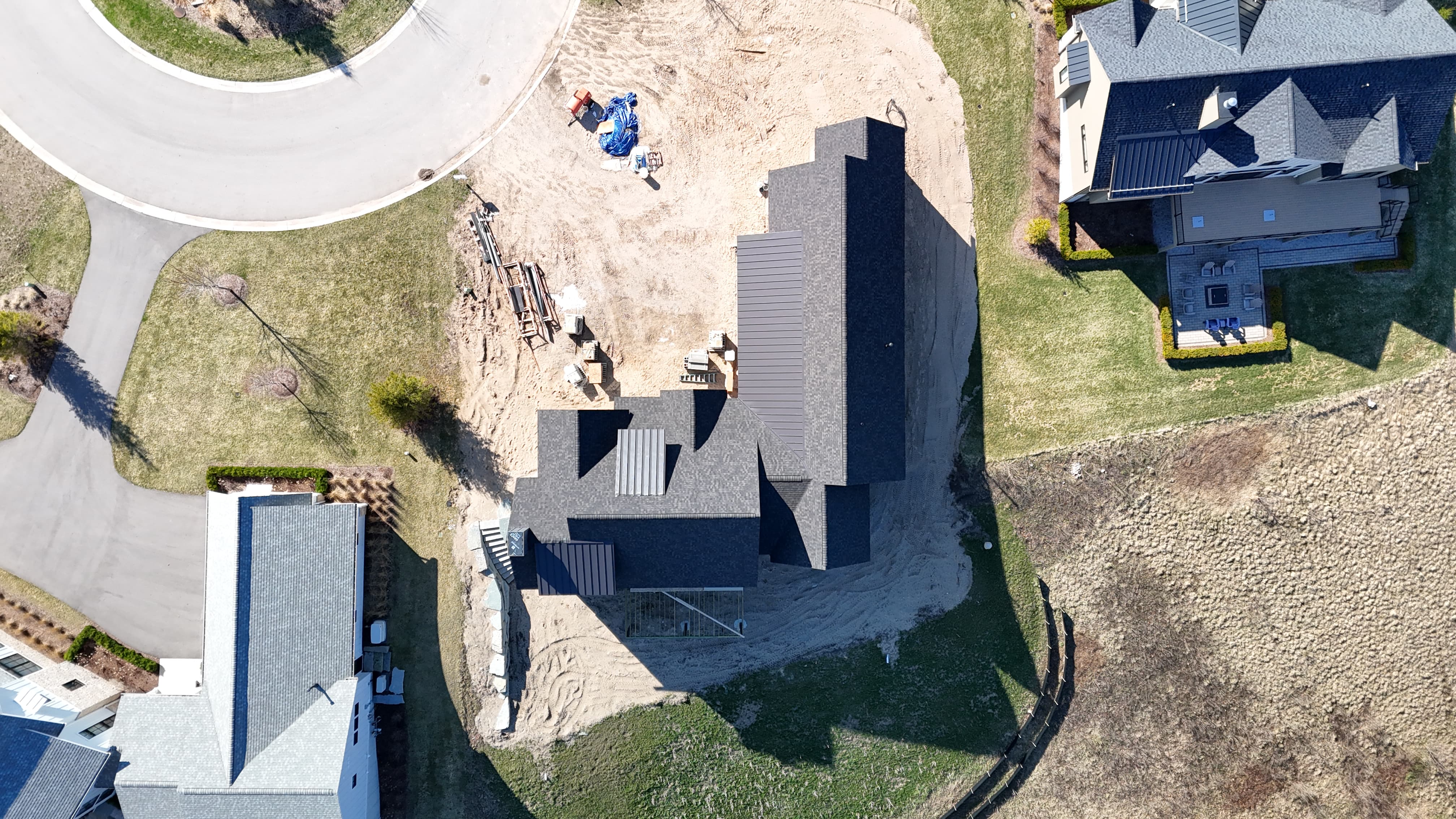 Peninsula Shores aerial — East Grand Traverse Bay